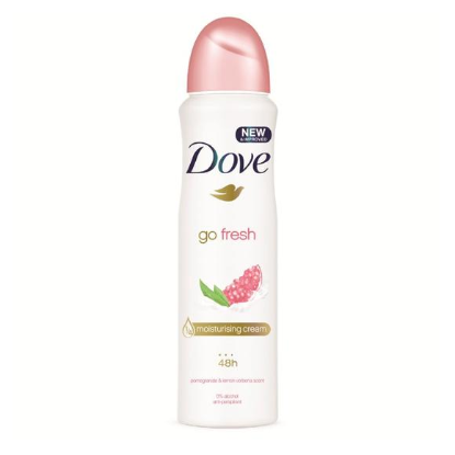 Picture of Dove Spray Go Fresh Pom & Lemon 150Ml