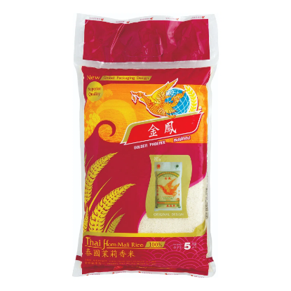 Picture of Golden Phoenix Thai Hom Mali Fragrant Rice 10Kg