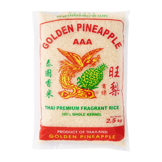 Picture of Golden Pineapple G.P Fragrant Rice 2.5Kg