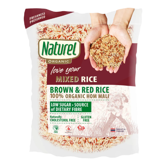 Picture of Naturel Organic Brown & Red Rice 2Kg