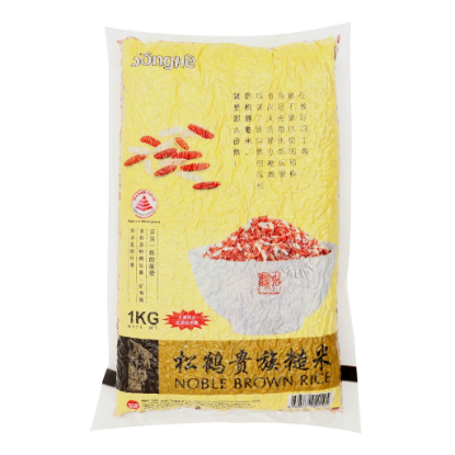 Picture of Songhe Noble Brown Rice (Red Brown) 1Kg