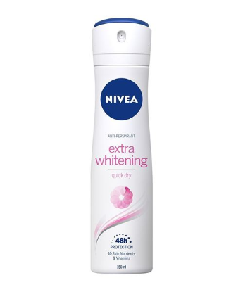 Picture of Nivea Spray Women Extra Whitening 150Ml