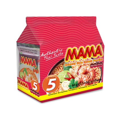 Picture of Mama Shrimp Tom Yum Noodle 60G 5S
