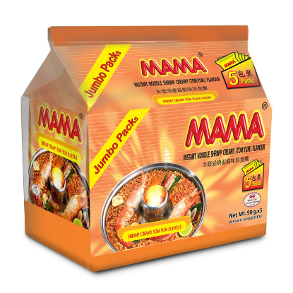 Picture of Mama Creamy Shrimp Noodles Tomyum 55G 5S
