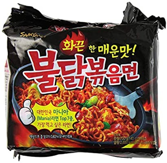 Picture of Samyang Hot Stir Fried Noodle 140G 5S