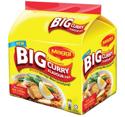 Picture of Maggi Big Curry Flavour 5S 101G