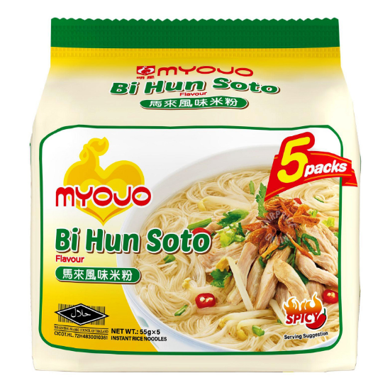 Picture of Myojo Beehoon Soto Ayam 55G 5S