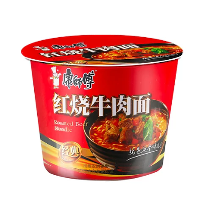 Picture of Kangshifu Bowl Noodle Roasted Beef (Red) 109G