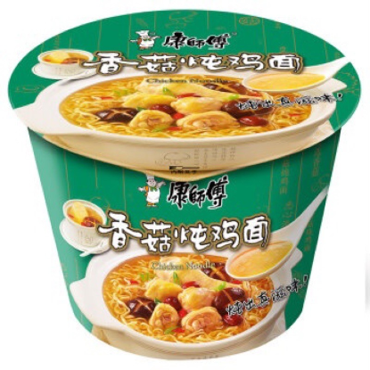 Picture of Kangshifu Bowl Noodle Mushroom Chicken (Green) 105G