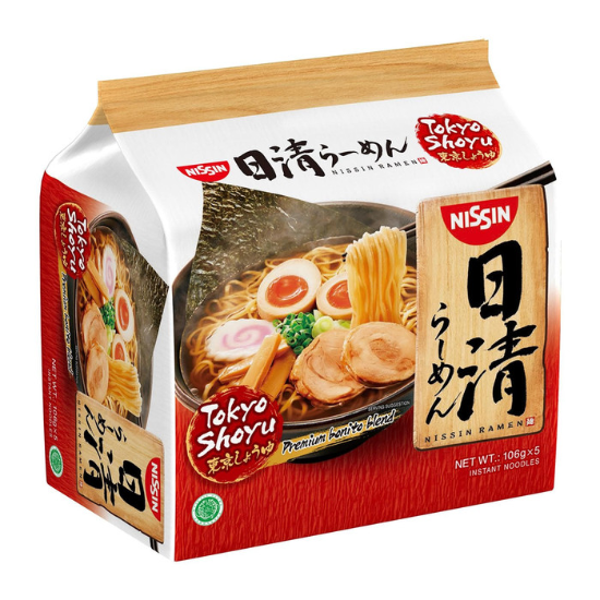 Picture of Nissin Ramen Tokyo Shoyu 5S 116G