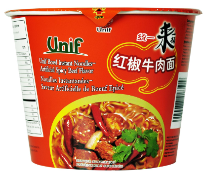 Picture of Unif Spicy Beef Instant Noodles 110G