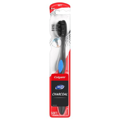 Picture of Colgate Toothbrush 360 Charcoal Black 1S