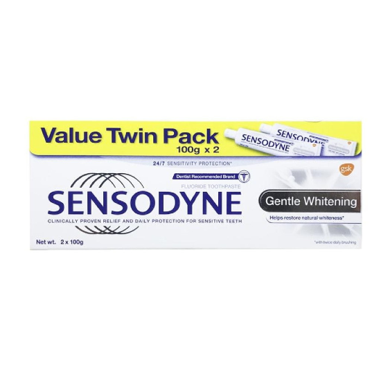 Picture of Sensodyne Gentle Whitening Twin 100G 2S